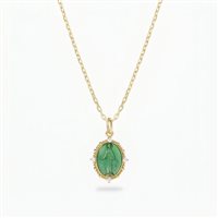 Collar Amen Mujer Sacro Cuore in Plata Zircone CLMIPUSMGV